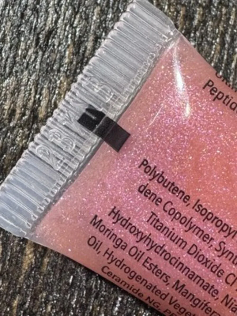 Nakery Beauty Lip Flip Shimmer Gloss‎ Women 15ml Rosey Pink Pearl Peptides